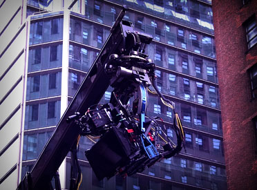 Stereoscopic 3D Red EPIC on a Technocrane with a Libra Head
